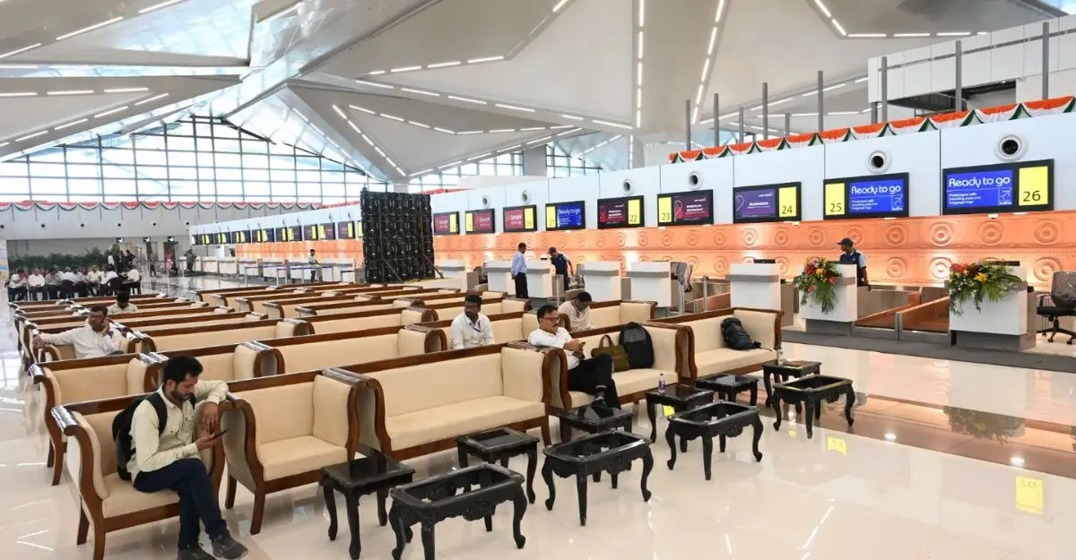 New terminal building of Patna airport
