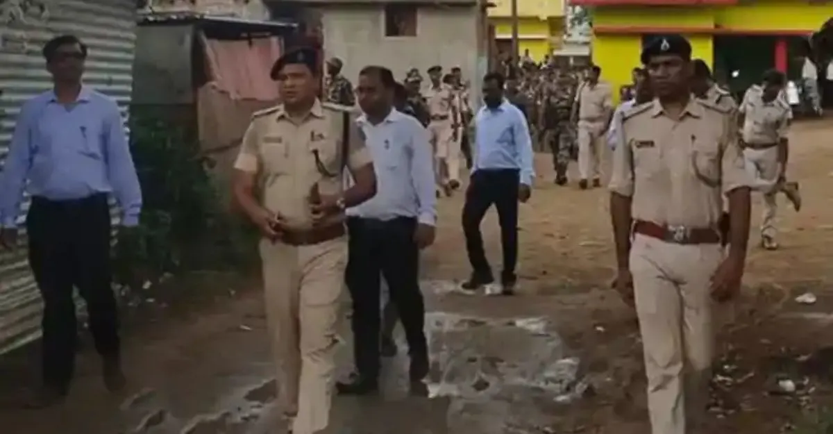 सोन नदी घाट पर छापा