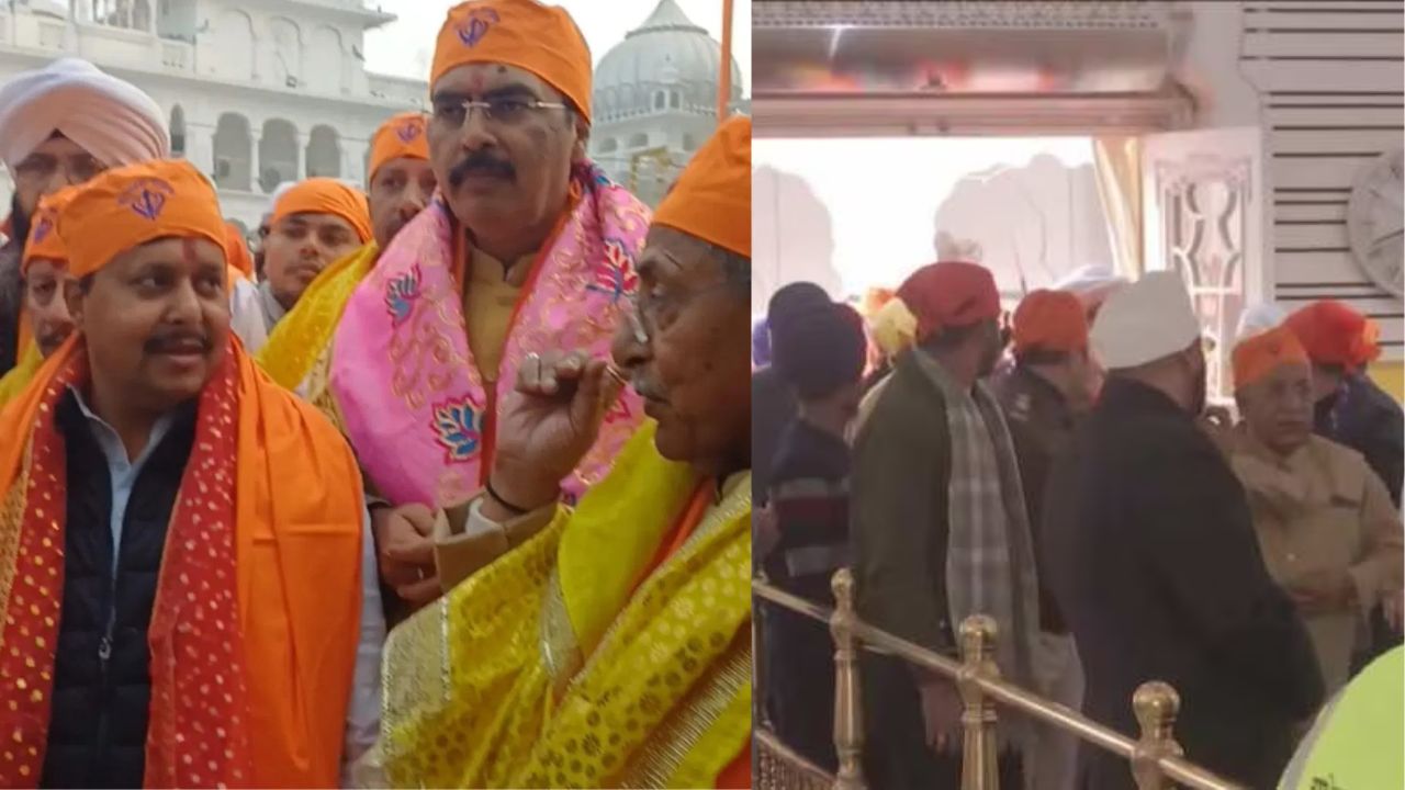 Nitin Nabin In Patna Sahib