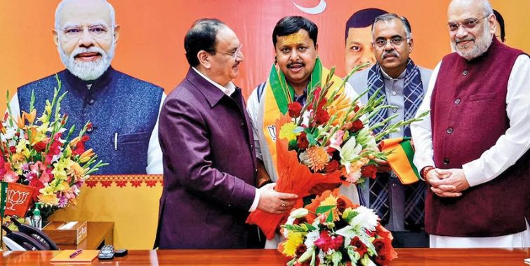 BJP New President Nitin Nabin