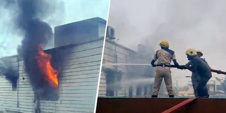 Fire In Patna