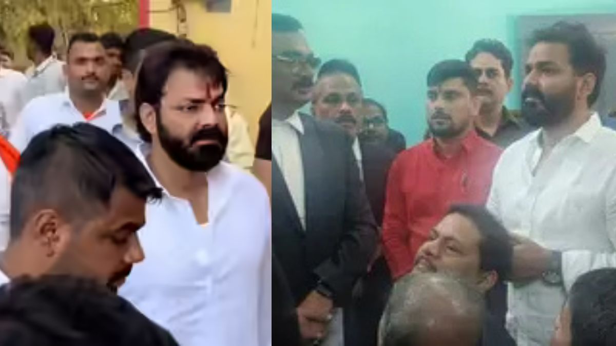 Pawan Singh In Court