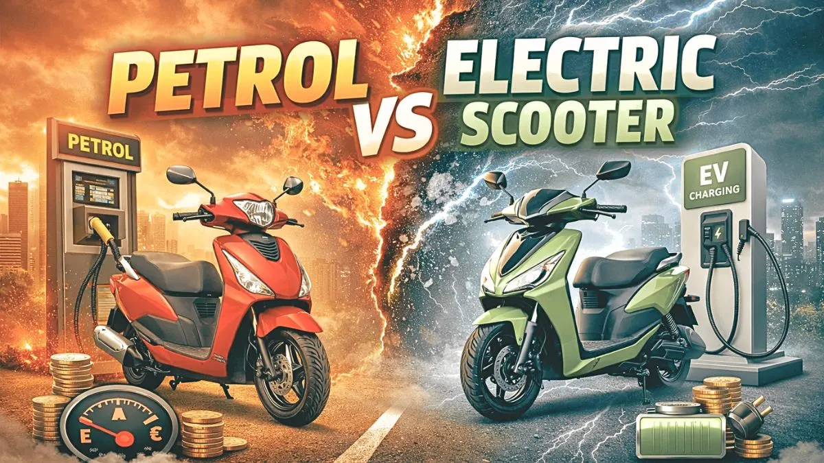 Petrol vs Electric Scooter