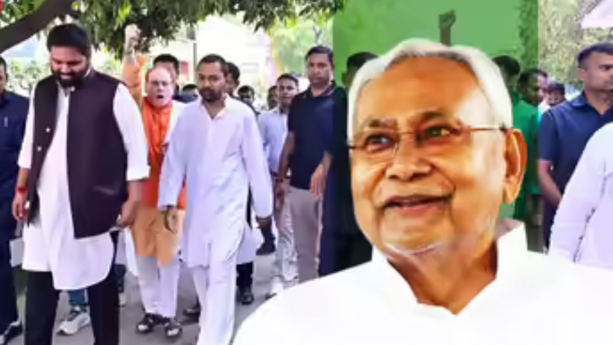 Nitish Kumar Meeting In Patna